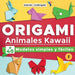 ORIGAMI, Animales Kawaii: +40 modelos simples y fáciles 1: Proyectos de plegado de papel paso a paso. Un regalo ideal para principiantes, niños
