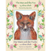 The Man and the Fox -- Der Mann und der Fuchs: Bilingual English-German Edition / Zweisprachige Ausgabe Englisch-Deutsch