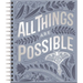 All Things Are Possible: Interactive Inspirational Journal (a 100-Day Devotional Journey) - The Perfect Mother's Day Gift for Christian Moms