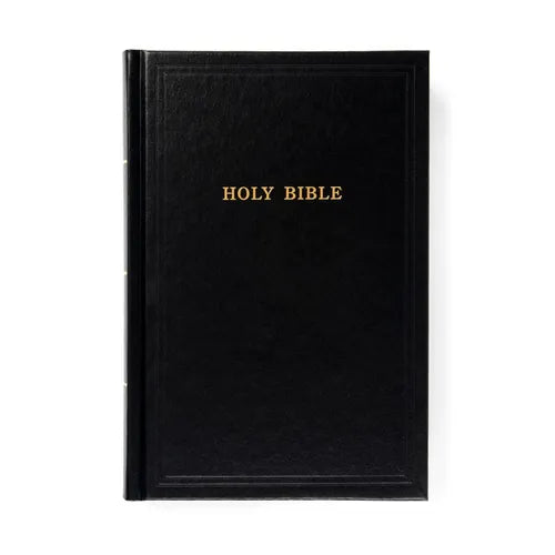 KJV Pew Bible, Black Hardcover: Holy Bible