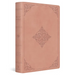 ESV Holy Bible: Dyslexia-Friendly Edition (Trutone, Blush Rose, Fleur-De-Lis Design)