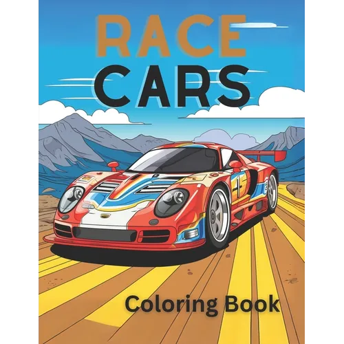 Race Car Coloring Book