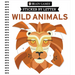 Brain Games - Sticker by Letter: Wild Animals