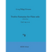 Telemann Twelve Fantasias for flute solo without bass (MDB Urtext)