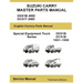 Suzuki Carry Truck Special Equipment Master Parts Manual DD51B DC51C