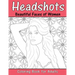 Headshots: Beautiful Faces of Women: Adult Coloring Book