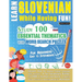 Learn Slovenian While Having Fun! - For Beginners: Easy to Intermediate - Study 100 Essential Thematics with Word Search Puzzles - Vol.1