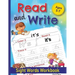 Read and Write Sight Words Workbook: 100 Sight Words and Phonics Activity Workbook for Kids Ages 5-7/ Pre K, Kindergarten and First Grade/ Trace and P
