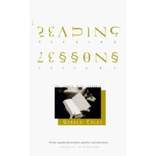 Reading Lessons