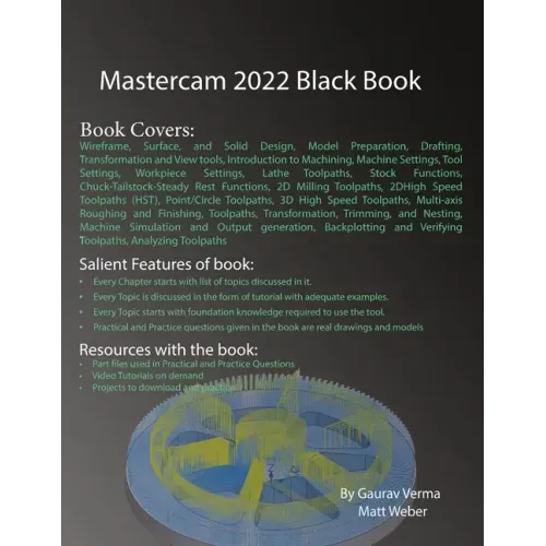 Mastercam 2022 Black Book