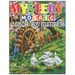 Mystery Mosaic Color By Number: Large Print landscape Adult Coloring Book Intricate Pixel Color By Number