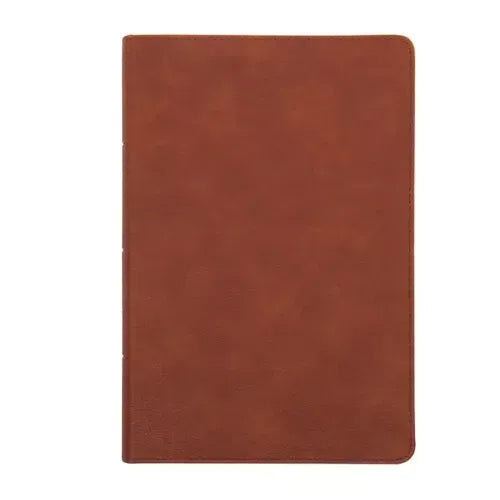 NASB Giant Print Reference Bible, Burnt Sienna Leathertouch