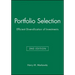 Portfolio Selection: Efficient Diversification of Investments