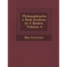 Philosophisches Real-Lexikon: In 4 B Nden, Volume 4