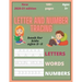 Letter and number tracing book for kids ages 3-5: letter tracing books for 3 year olds and plus (kindergarten, preschoolers)