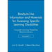 Ready-To-Use Information & Materials for Assessing Specific Learning Disabilities: Complete Learning Disabilities Resource Library