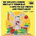 Me Encanta Comer Frutas y Verduras - I Love to Eat Fruits and Vegetables: Spanish English Bilingual Edition