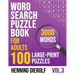 Word Search Book for Adults: 100 Large-Print English Puzzles