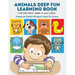 Animals Deep Fun Learning Book for Kids with Jumbo Flash Cards. Hungarian English Bilingual Visual Dictionary: My Childrens learn flashcards alphabet