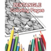 Zentangle Coloring Pages: Coloring Fun for Everyone!