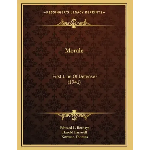 Morale: First Line Of Defense? (1941)