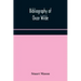 Bibliography of Oscar Wilde