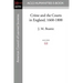 Crime and the Courts in England, 1660-1800