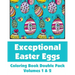 Exceptional Easter Eggs Coloring Book Double Pack (Volumes 1 & 2)
