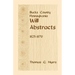 Bucks County, Pennsylvania Will Abstracts, 1825-1870
