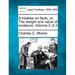 A treatise on facts, or, The weight and value of evidence. Volume 2 of 2