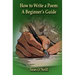 How to Write a Poem: A Beginner's Guide