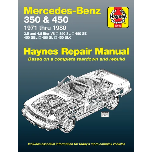 Mercedes-Benz 350 & 450 1971-80