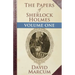 The Papers of Sherlock Holmes: Volume One