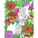 Fabulous Flowers Coloring Book for Adults: An Adult Coloring Book for Stress Relief and Relaxation (Hand-Drawn Images Exclusively Designed)