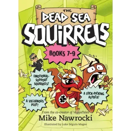 The the Dead Sea Squirrels Set Books 7-9: Merle of Nazareth / A Dusty Donkey Detour / Jingle Squirrels
