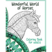 Wonderful World of Horses - Coloring Book for adults