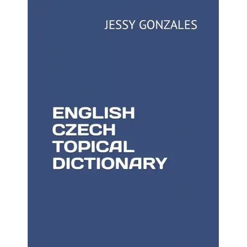 English Czech Topical Dictionary