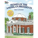 Homes of the American Presidents Coloring Book