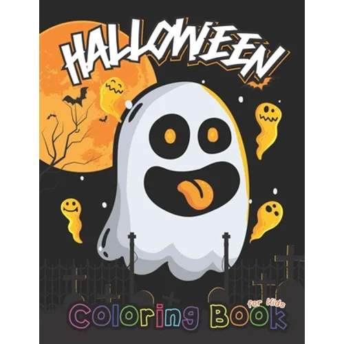 Halloween Coloring book for kids