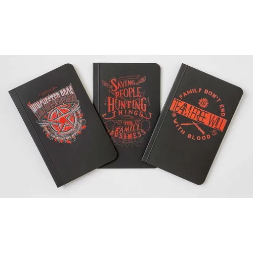 Supernatural Pocket Notebook Collection (Set of 3)