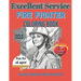 Fire Fighter, Excellent Service: Coloring Book