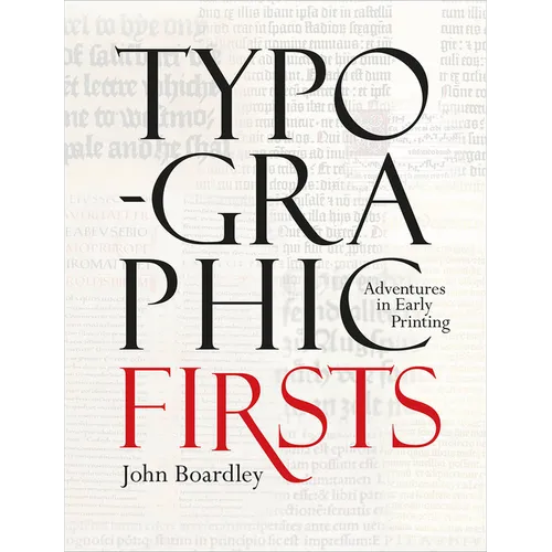 Typographic Firsts