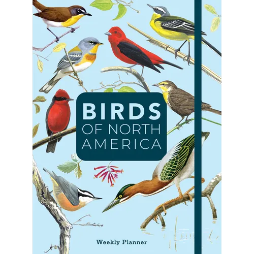 Birds of North America: Undated Weekly and Monthly Planner