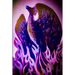 Purple Fire Phoenix Rise