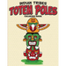 Indian Tribes Totem Poles Coloring Book