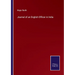 Journal of an English Officer in India