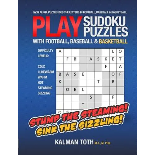 Play Sudoku Puzzles with Football, Baseball & Basketball