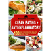 Clean Eating + Anti-Inflammatory: 100 Easy Recipes for Healthy Eating, Healthy Living & Weight Loss
