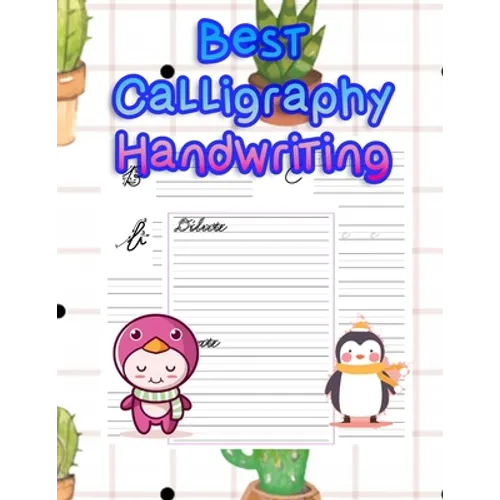 Best Calligraphy Handwriting: handwriting tracing workbook-handwriting practice paper for kids-handwriting practice sheets