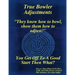 True Bowler Adjustments